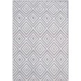thumbnail image 1 of SAFAVIEH Kilim Rachyl Geometric Diamonds Wool Area Rug, Grey, 4' x 6', 1 of 5