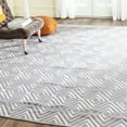 thumbnail image 1 of SAFAVIEH Kilim Rachyl Geometric Diamonds Wool Area Rug, Grey, 8' x 10', 1 of 6