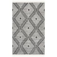 thumbnail image 1 of SAFAVIEH Kilim Randa Diamond Wool Area Rug, Ivory/Black, 5' x 8', 1 of 8