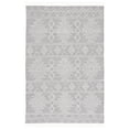 thumbnail image 1 of SAFAVIEH Kilim Rishi Tribal Polyester Area Rug, Grey/Ivory, 8' x 10', 1 of 8