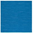 thumbnail image 1 of SAFAVIEH Kilim Roderick Solid Area Rug, Blue, 6' x 6' Square, 1 of 8