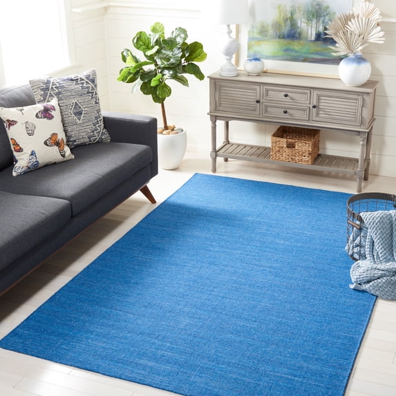 Safavieh Kilim Roderick Solid Area Rug, Blue, 8' x 10'