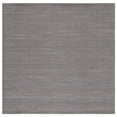 thumbnail image 1 of SAFAVIEH Kilim Roderick Solid Area Rug, Light Grey, 6' x 6' Square, 1 of 10