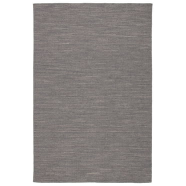 SAFAVIEH Kilim Roderick Solid Area Rug, Light Grey, 8' x 10'