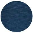 thumbnail image 1 of SAFAVIEH Kilim Roderick Solid Area Rug, Navy/Blue, 6' x 6' Round, 1 of 8