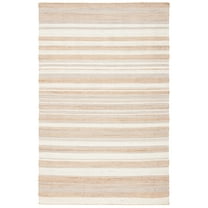 SAFAVIEH Kilim Rosalynne Striped Area Rug, Natural/Ivory, 8' x 10'