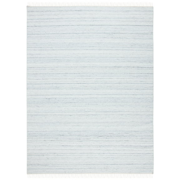 SAFAVIEH Kilim Russell Striped Area Rug, Ivory/Grey, 8' x 10'