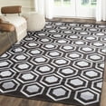 thumbnail image 1 of SAFAVIEH Kilim Searlait Geometric Hexagons Wool Area Rug, Charcoal, 4' x 6', 1 of 5