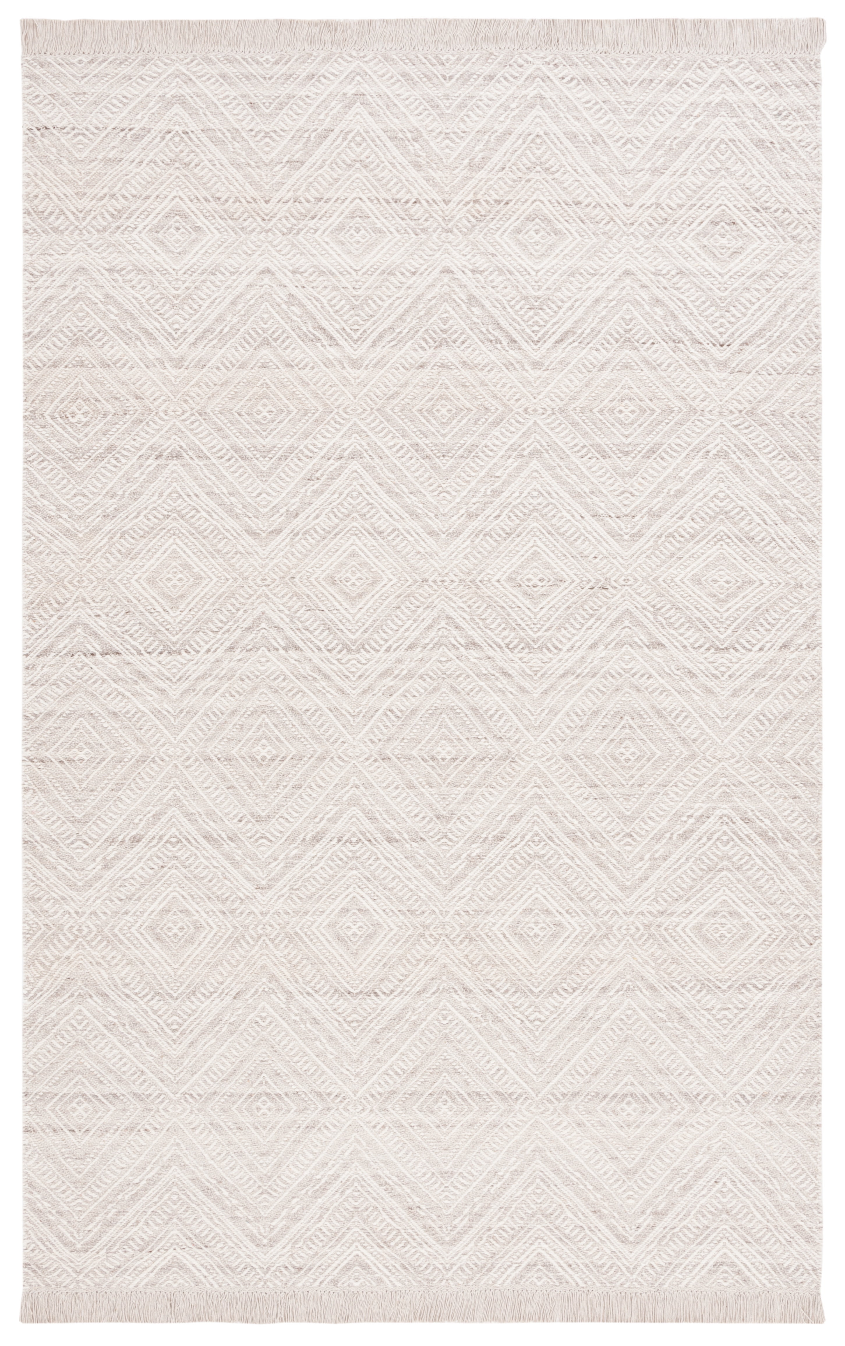 SAFAVIEH Kilim Shannon Diamond Area Rug, Beige/Ivory, 3' x 5'