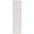 thumbnail image 1 of SAFAVIEH Kilim Shannon Diamond Runner Rug, Light Gray/Ivory, 2'3" x 8', 1 of 1