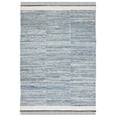 thumbnail image 1 of SAFAVIEH Kilim Sharlene Striped Area Rug, Blue/Ivory, 4' x 6', 1 of 10