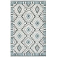 thumbnail image 1 of SAFAVIEH Kilim Sherman Tribal Area Rug, Ivory/Blue, 5' x 8', 1 of 8