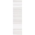 thumbnail image 1 of SAFAVIEH Kilim Thaddeus Striped Runner Rug, Ivory/Grey, 2'3" x 8', 1 of 8