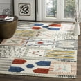thumbnail image 1 of SAFAVIEH Kilim Thurstan Geometric Area Rug, Ivory/Multi, 8' x 10', 1 of 5