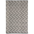 thumbnail image 1 of SAFAVIEH Kilim Tristen Zig Zag Wool Area Rug, Grey/Ivory, 4' x 6', 1 of 8