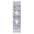 thumbnail image 1 of SAFAVIEH Kilim Trochez Geometric Runner Rug, Grey/Ivory, 2'3" x 9', 1 of 8