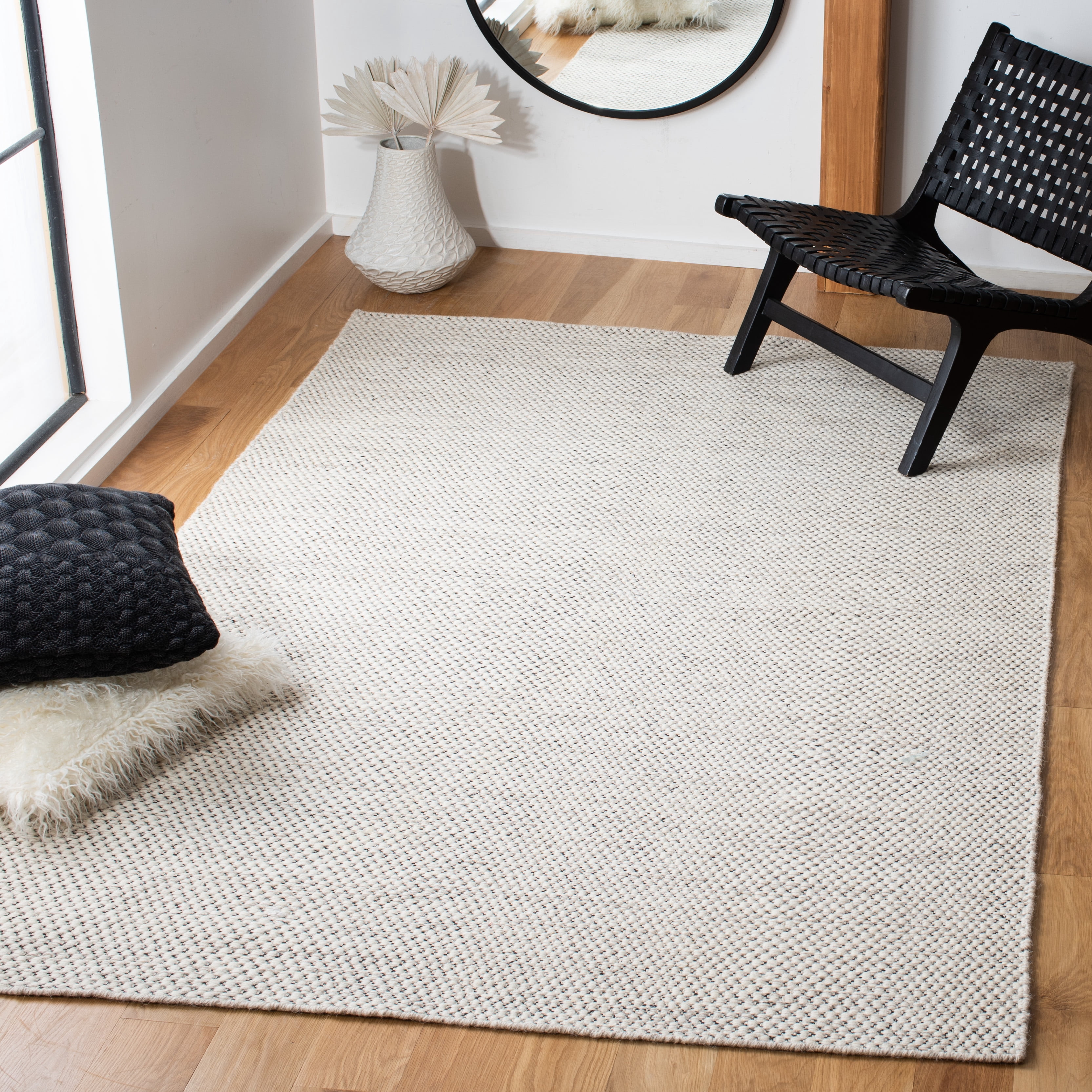 Safavieh Kilim Walton Solid Area Rug, Ivory, 5' x 8'