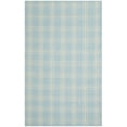 thumbnail image 1 of SAFAVIEH Kilim Idella Striped Wool Area Rug, Light Blue/Yellow, 4' x 6', 1 of 8