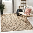 thumbnail image 1 of SAFAVIEH Kilim Wesley Geometric Area Rug, Natural/Charcoal, 4' x 6', 1 of 5
