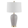 thumbnail image 1 of SAFAVIEH Kline 26 in. Modern Table Lamp with USB Port, Grey, 1 of 5