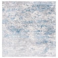 thumbnail image 1 of SAFAVIEH Lagoon Ainsley Abstract Area Rug, Ivory/Blue, 6'7" x 6'7" Square, 1 of 8