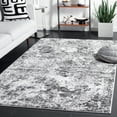 thumbnail image 1 of Safavieh Lagoon Ainsley Abstract Area Rug, Ivory/Gray, 5'3" x 7'6", 1 of 11