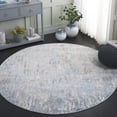 thumbnail image 1 of Safavieh Lagoon Ariana Abstract Area Rug, Blue/Gray, 6'7" x 6'7" Round, 1 of 12