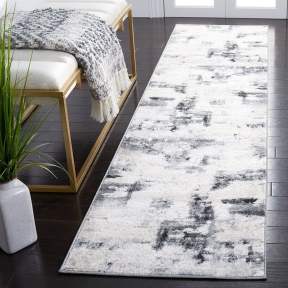 SAFAVIEH Lagoon Collection LGN208A Ivory / Charcoal Rug