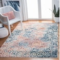 thumbnail image 1 of SAFAVIEH Lagoon Collection LGN234N Navy / Brown Rug, 1 of 9