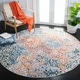 thumbnail image 1 of SAFAVIEH Lagoon Collection LGN234N Navy / Brown Rug, 1 of 9