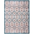 thumbnail image 1 of SAFAVIEH Lagoon Tamzen Geometric Area Rug, Brown/Navy, 8' x 10', 1 of 12