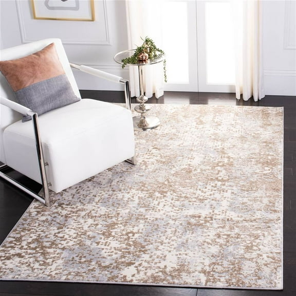 SAFAVIEH Lagoon Collection LGN565F Grey / Gold Rug