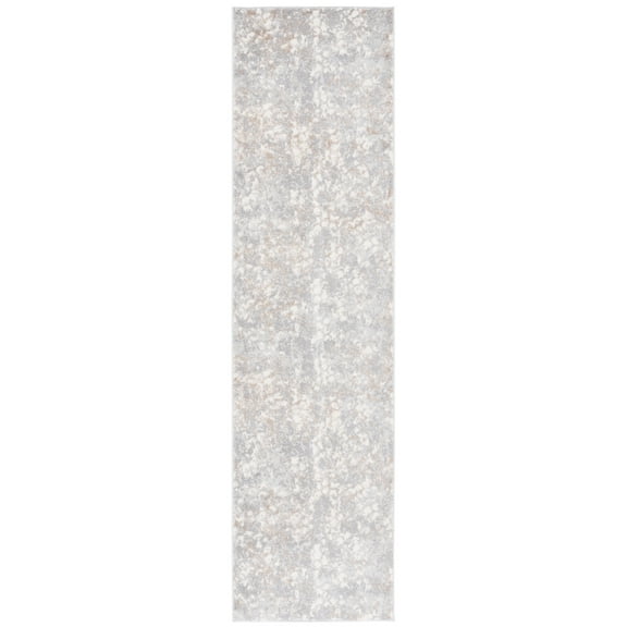 SAFAVIEH Lagoon Elisie Abstract Runner Rug, Ivory/Grey, 2'2" x 8'