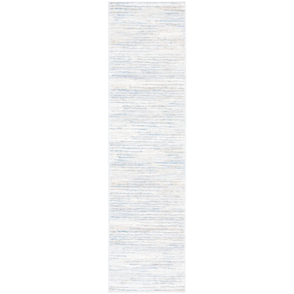 SAFAVIEH Lagoon Jarred Diamond Area Rug, Grey/Blue, 9' x 12'