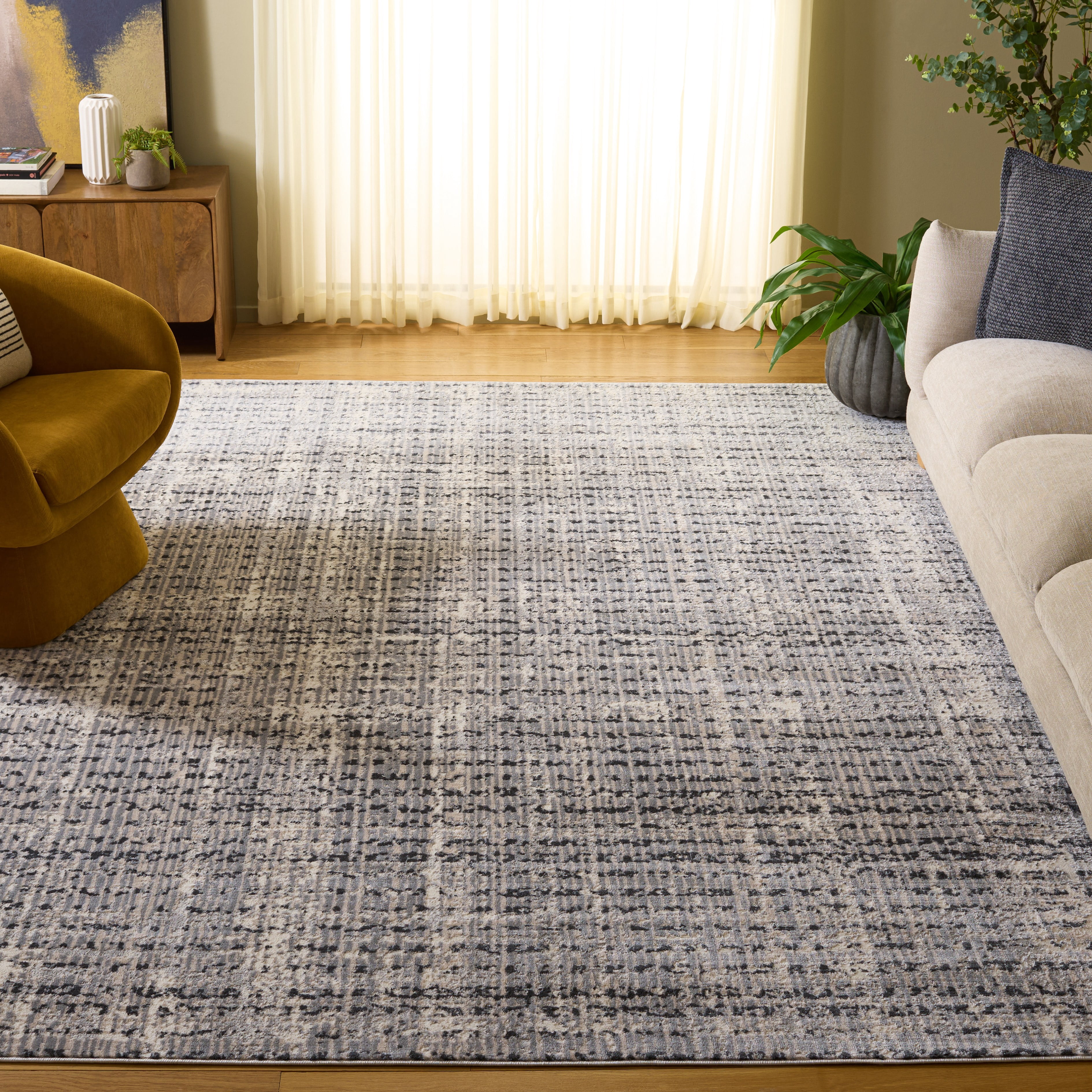 Safavieh Lagoon Joleen Diamond Area Rug, Gray/Beige, 8' x 10'