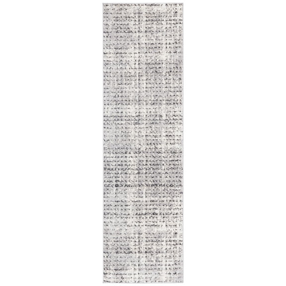 SAFAVIEH Lagoon Joleen Diamond Runner Rug, Grey/Beige, 2'2" x 8'