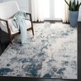 thumbnail image 1 of Safavieh Lagoon Mia Diamond Area Rug, Gray/Turquoise, 8' x 10', 1 of 10