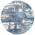 thumbnail image 1 of SAFAVIEH Lagoon Mortimer Distressed Area Rug, Gray/Blue, 6'7" x 6'7" Round, 1 of 8