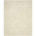 thumbnail image 1 of SAFAVIEH Laguna Neven Plush Solid Shag Area Rug, Beige, 6'7" x 6'7" Square, 1 of 7