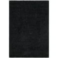 thumbnail image 1 of SAFAVIEH Laguna Neven Plush Solid Shag Area Rug, Black, 2' x 3', 1 of 8