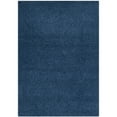thumbnail image 1 of SAFAVIEH Laguna Neven Plush Solid Shag Area Rug, Blue, 5'3" x 7'6", 1 of 7