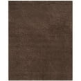 thumbnail image 1 of SAFAVIEH Laguna Neven Plush Solid Shag Area Rug, Brown, 6'7" x 6'7" Round, 1 of 10