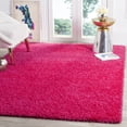 thumbnail image 1 of SAFAVIEH Laguna Neven Plush Solid Shag Area Rug, Fuchsia, 5'3" x 7'6", 1 of 11
