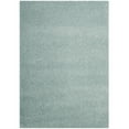 thumbnail image 1 of SAFAVIEH Laguna Neven Plush Solid Shag Area Rug, Light Blue, 2'3" x 4', 1 of 5