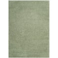 thumbnail image 1 of SAFAVIEH Laguna Neven Plush Solid Shag Area Rug, Light Sage, 3' x 5', 1 of 6