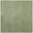 thumbnail image 1 of SAFAVIEH Laguna Neven Plush Solid Shag Area Rug, Light Sage, 6'7" x 9'6", 1 of 6