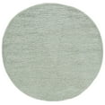thumbnail image 1 of SAFAVIEH Laguna Neven Plush Solid Shag Area Rug, Light Sage, 8' x 8' Round, 1 of 10