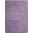 thumbnail image 1 of SAFAVIEH Laguna Neven Plush Solid Shag Area Rug, Lilac, 2'3" x 4', 1 of 5