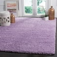 thumbnail image 1 of SAFAVIEH Laguna Neven Plush Solid Shag Area Rug, Lilac, 5'3" x 7'6", 1 of 8