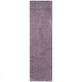 thumbnail image 1 of SAFAVIEH Laguna Neven Plush Solid Shag Area Rug, Purple, 6'7" x 6'7" Square, 1 of 8